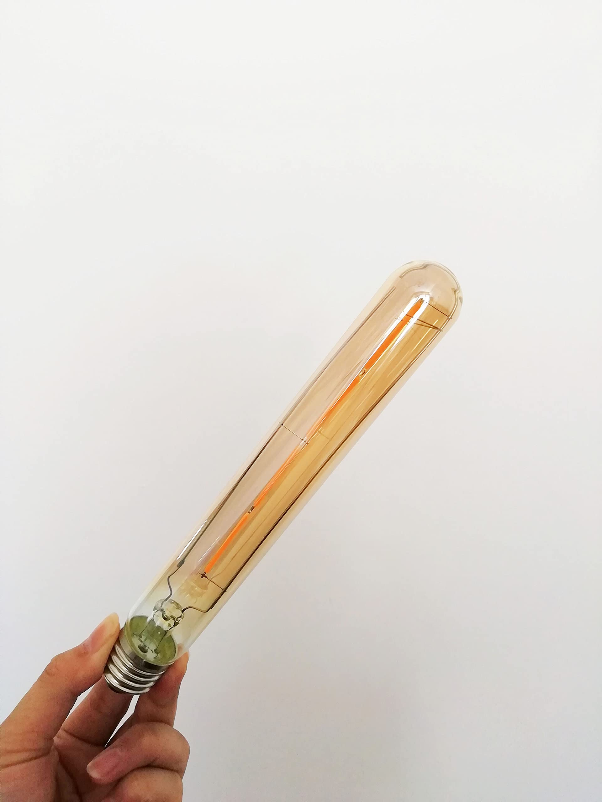 Lampadine a LED Confezione da 2 lampadine a filamento Edison E27 T30-225 Vintage 4W 400LM Bianco Caldo 2700K Non dimmerabile