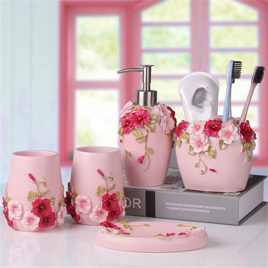 Bathroom Set European Pastoral Wash Mouthwash Cup Wedding Newlywed Housewarming Gift