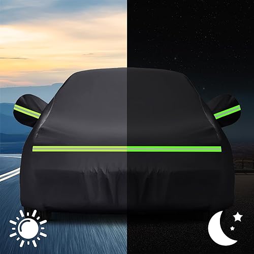 Miniatura 5 de Funda completa impermeable para Mazda Miata MX-5 para todo tipo de clima, resistente al viento, protección impermeable para Mazda Miata MX-5