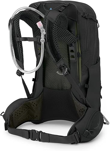 Vista 7 de Osprey Manta 34L - Mochila de senderismo para hombre, con depósito hidráulico, color negro