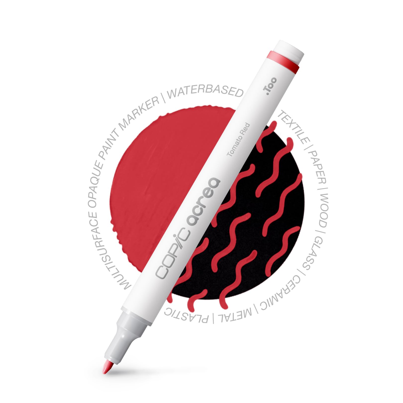 Copic Acrea - Tomato Red