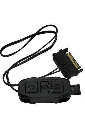 ARGB Kontrolcü 5v 3 Pin - SATA Siyah RENK ARGB Dönüştürücü RGB Denetleyici Kablo