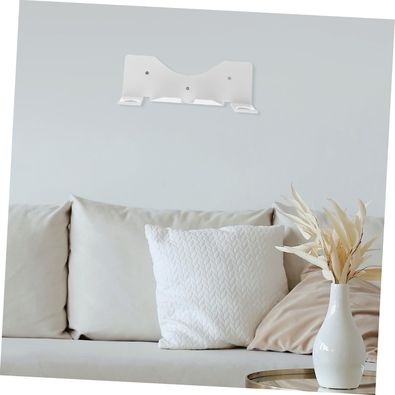 Supporto da Parete VR Bianco per Visore e Controller Organizer Salvaspazio in Materiale Durevole Design Liscio e Facile da Installare per Casa e Negozio