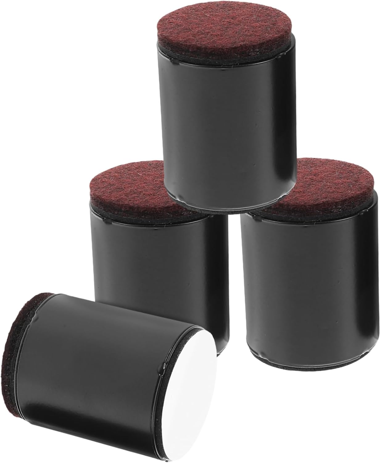 4pcs Nonslip Furniture Risers for Bed Sofa Couch and Chair Pads for Height Extension Floor and