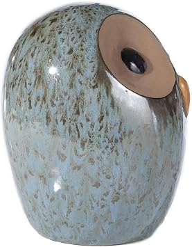 Alfresco Home Ceramic Owl Figurine, Large