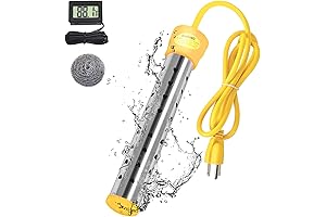 Calentones de Agua Electricos Immersión para Calentar Agua Piscina Portátil