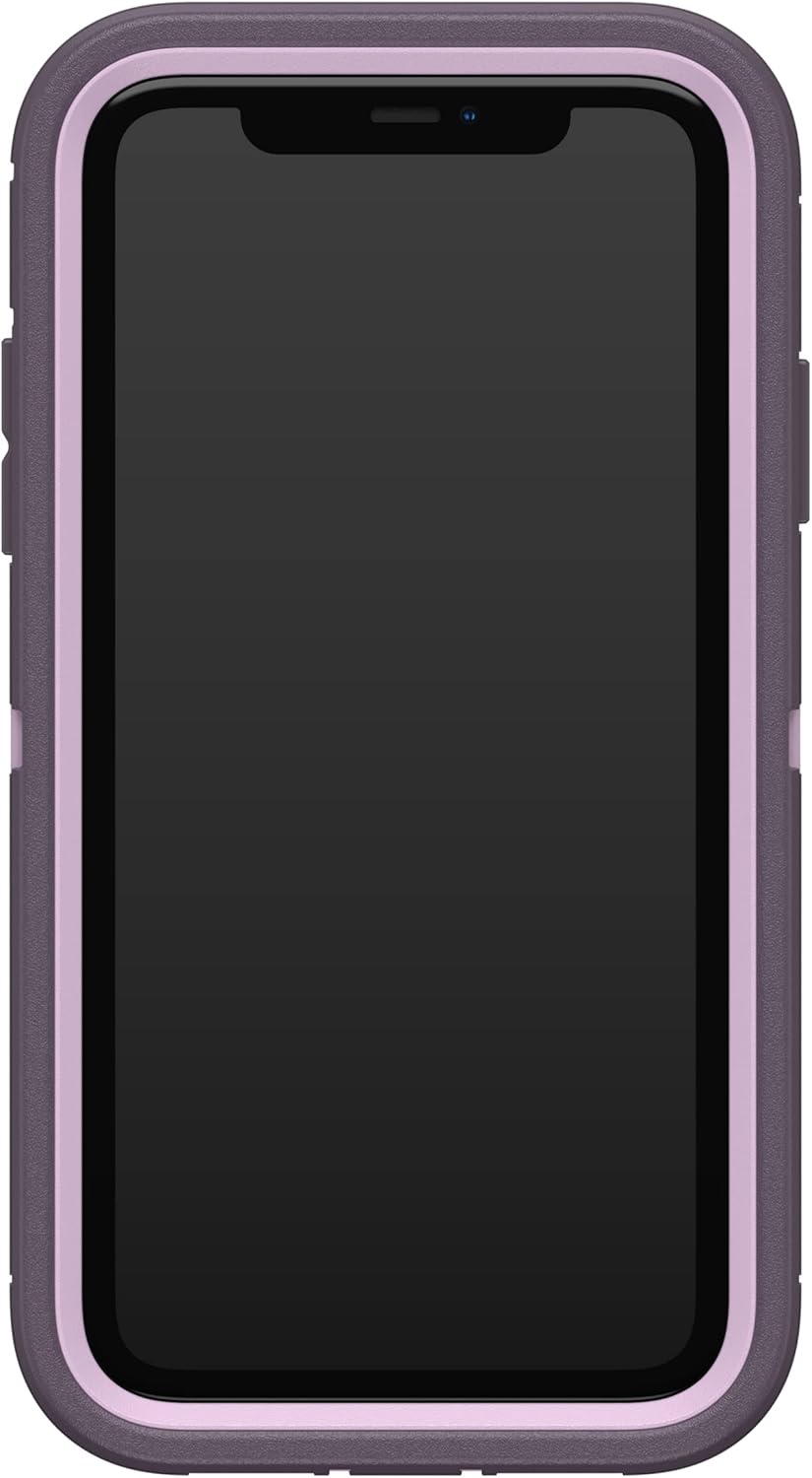 OtterBox Defender Screenless Series Rugged Case for iPhone 11 (NOT Pro/Pro Max) Case Only - Non-Retail Packaging - Purple Nebula - with Microbial Defense