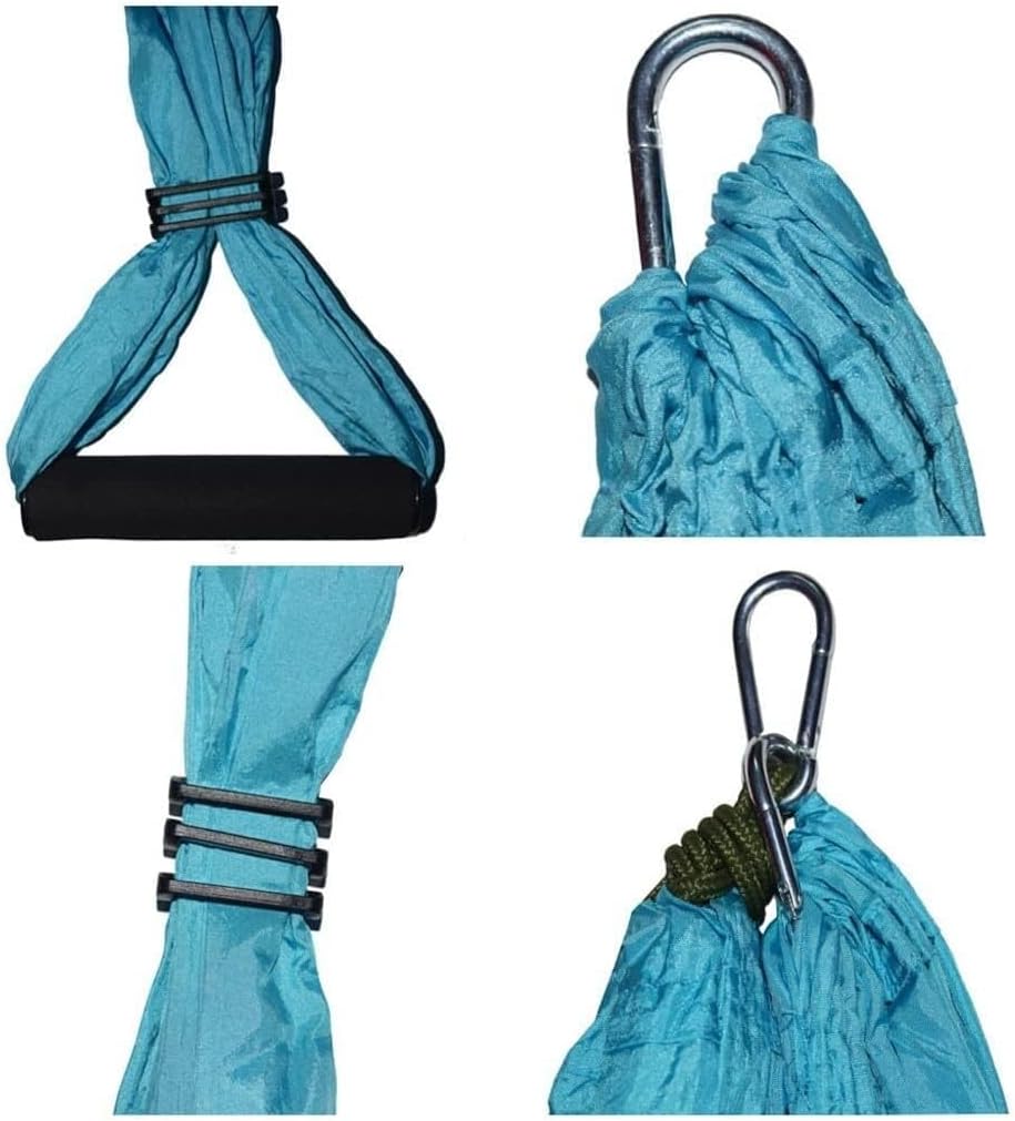 LJYT Yoga Swing,Aerial Yoga Swing Malleable Protect The Skin Strong Antigravity Yoga Hammock/Sling Tool for Gym (Color : E)