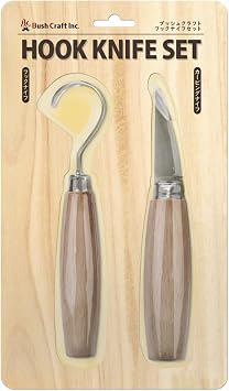 Bush Craft Bushcraft Hook Knife Set