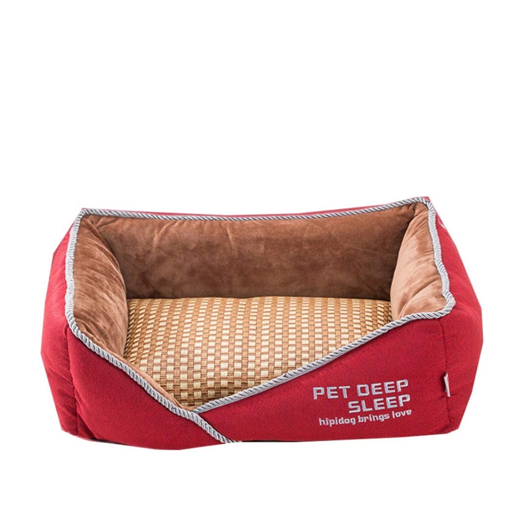 Maison pour animal douce lit carré haut de gamme type Z S