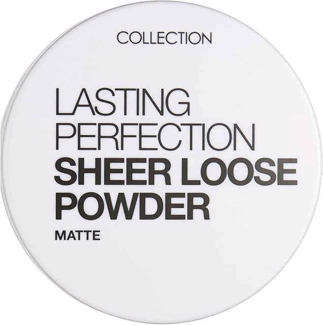 Collection Cosmetics Lasting Perfection Sheer Loose Powder, Lightweight Powder, 10g, Translucent Matte