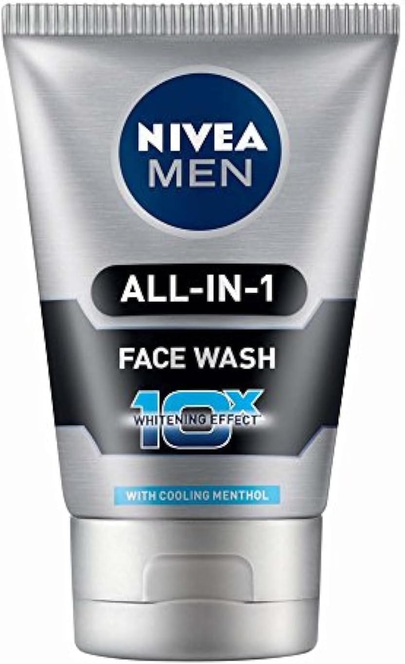 Nivea Men All-In-One Face Wash - 50 g (Pack of 2)