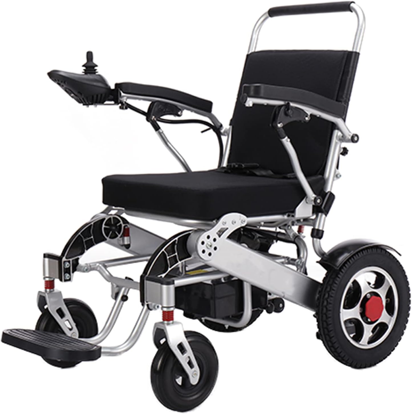 Foldable Electric Wheelchairs, Lightweight Elderly Roller