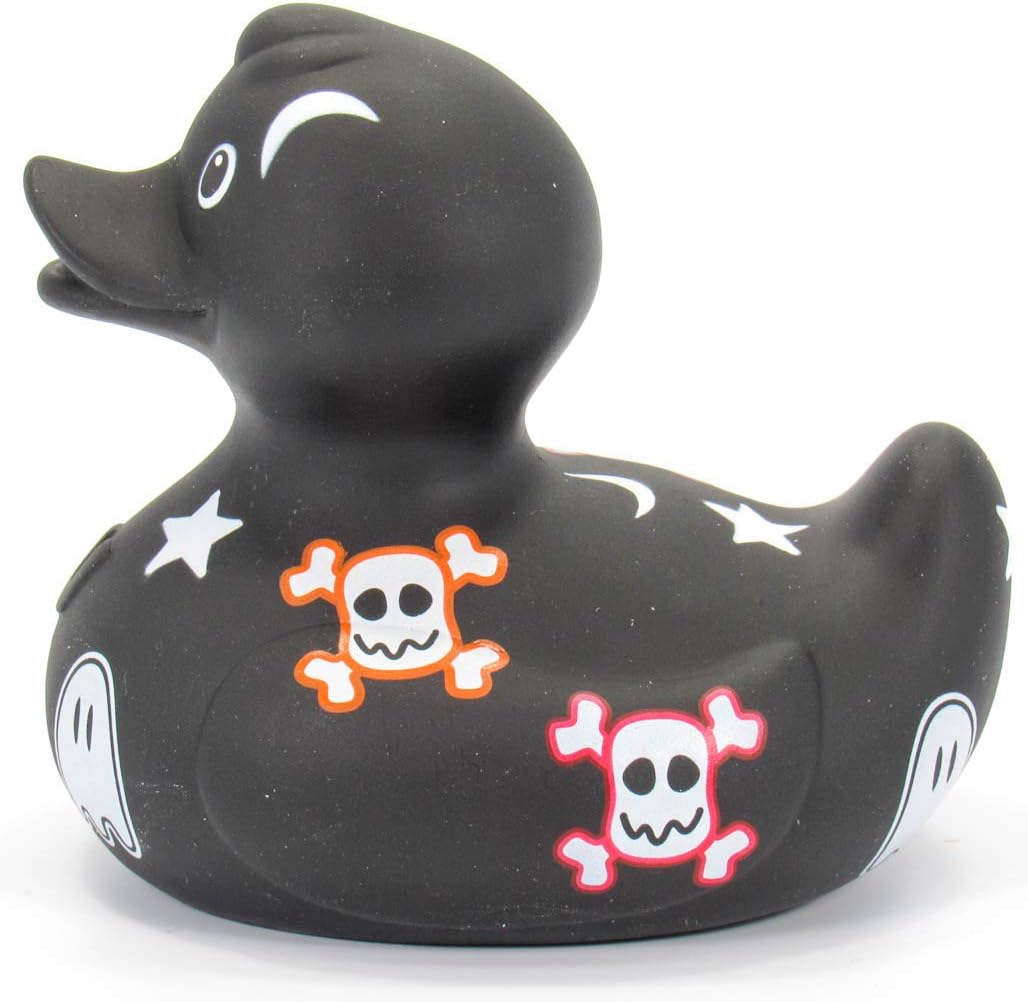 Spooky (Halloween) Rubber Duck by Bud Ducks | Elegant Gift Packaging - "Bring on the full moon!" | Child Safe | Collectable