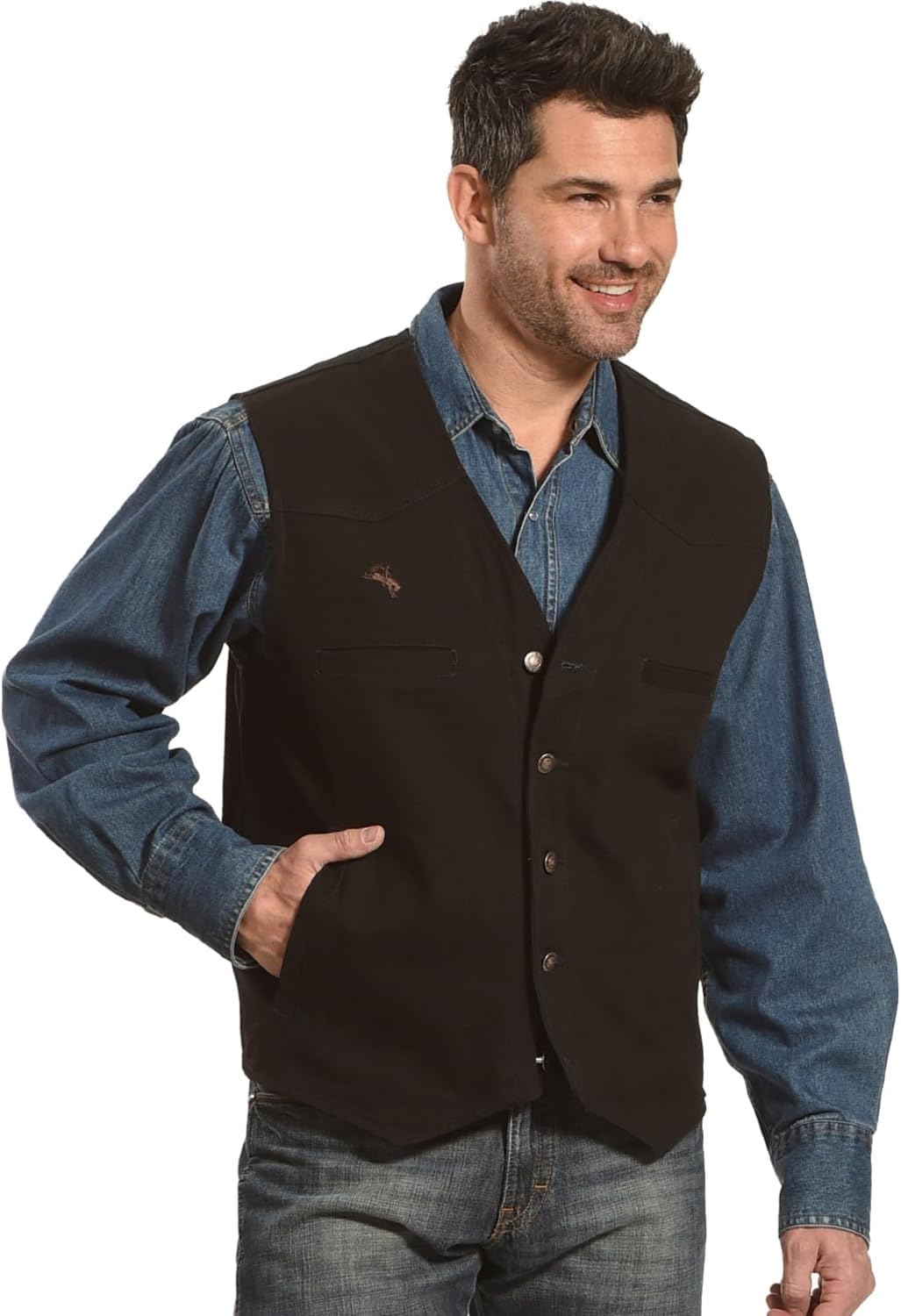 Wyoming Traders Mens Texas Concealed Carry Vest - Image 2