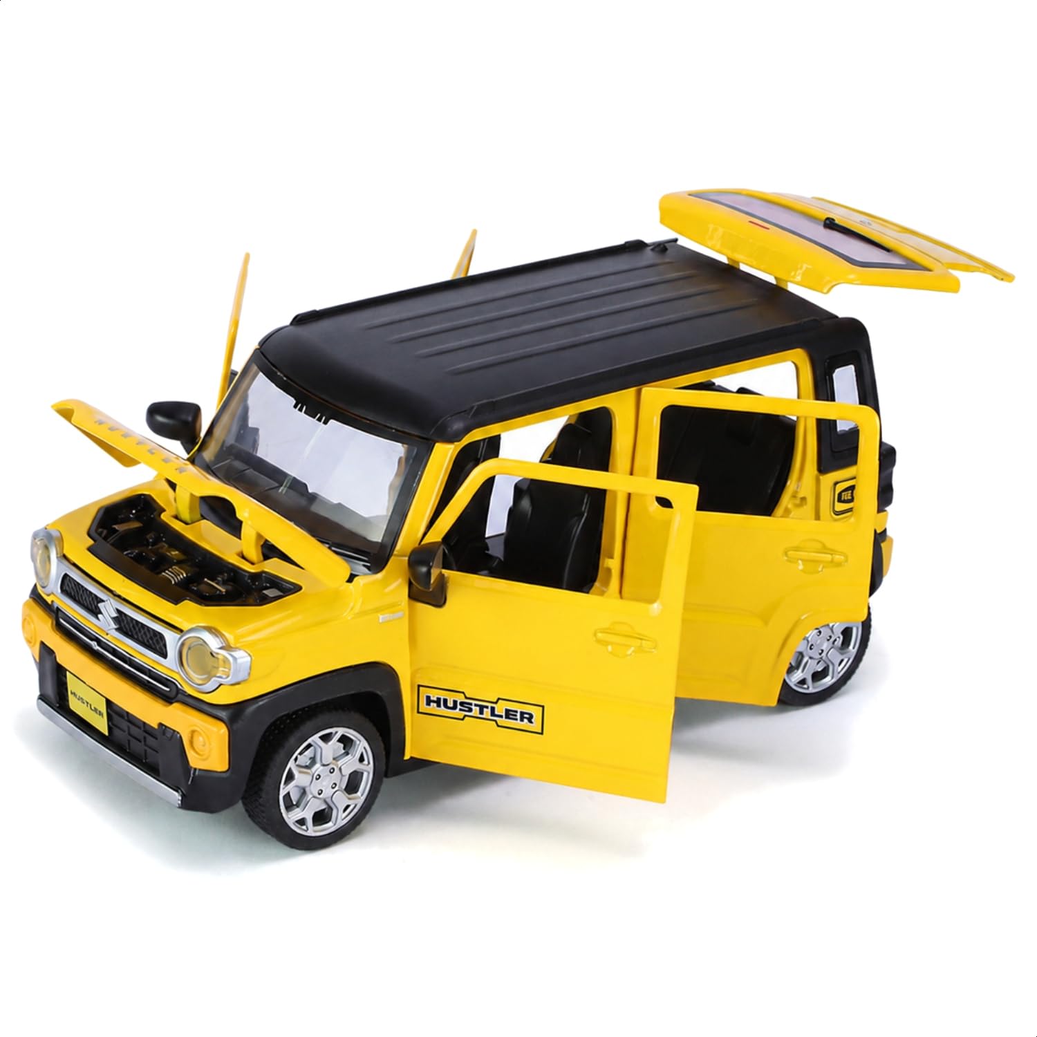 【 全国送料無料 】フルコンプ9台 ディーラー特注 ハスラー ミニカー ケース付 Amazon.co.jp: Heimanba 1/22 スズキハスラー 2020 ／ ミニカー ダイ