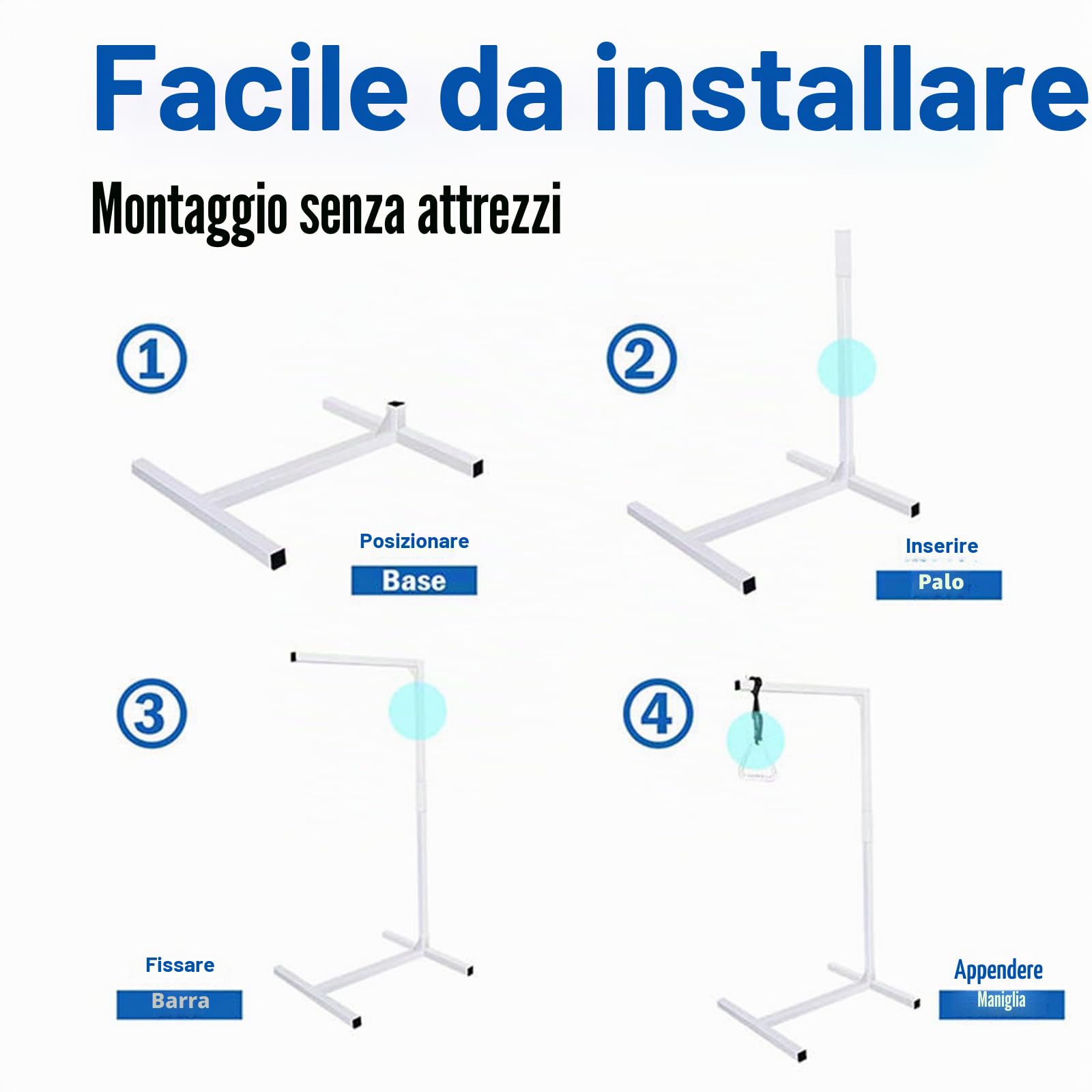 Barra trapezio per letto con supporto per sollevamento – maniglie di assistenza per trazioni per disabili per anziani e disabili. Guida per disabili bariatrica per la mobilità del letto e assistenza