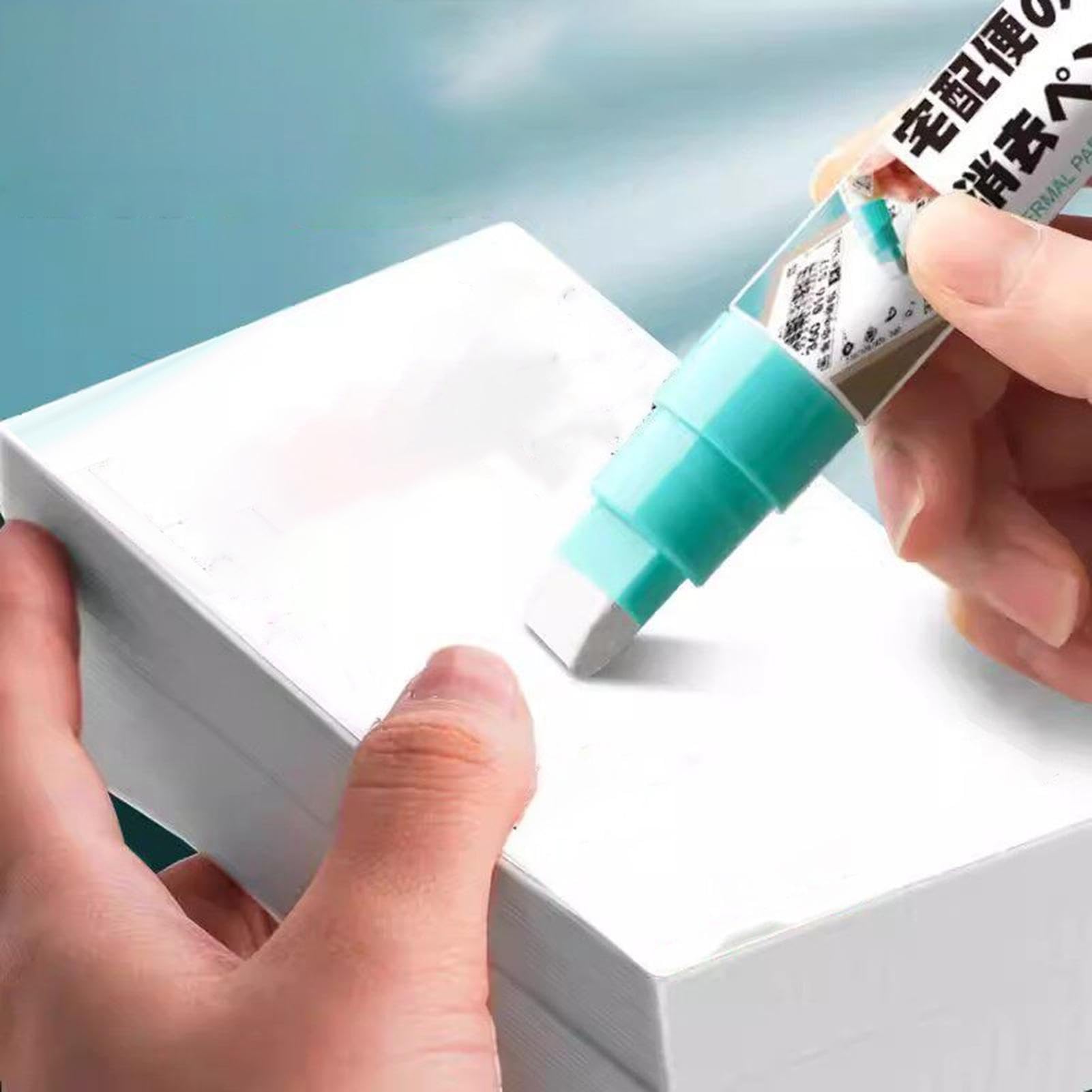 Borrador de papel térmico 8 mm portátil para oficina escuela hogar