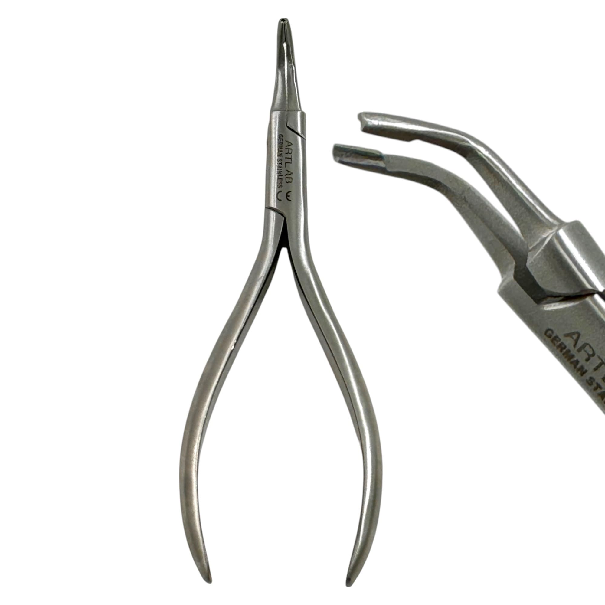 Dental Pliers - Root Fragment Forceps Angled, 5in | Blumenthal Rongeur Angled, 6in | Micro-Friedman Rongeur, 6in - Stainless Steel Dental Plier Rongeurs (5
