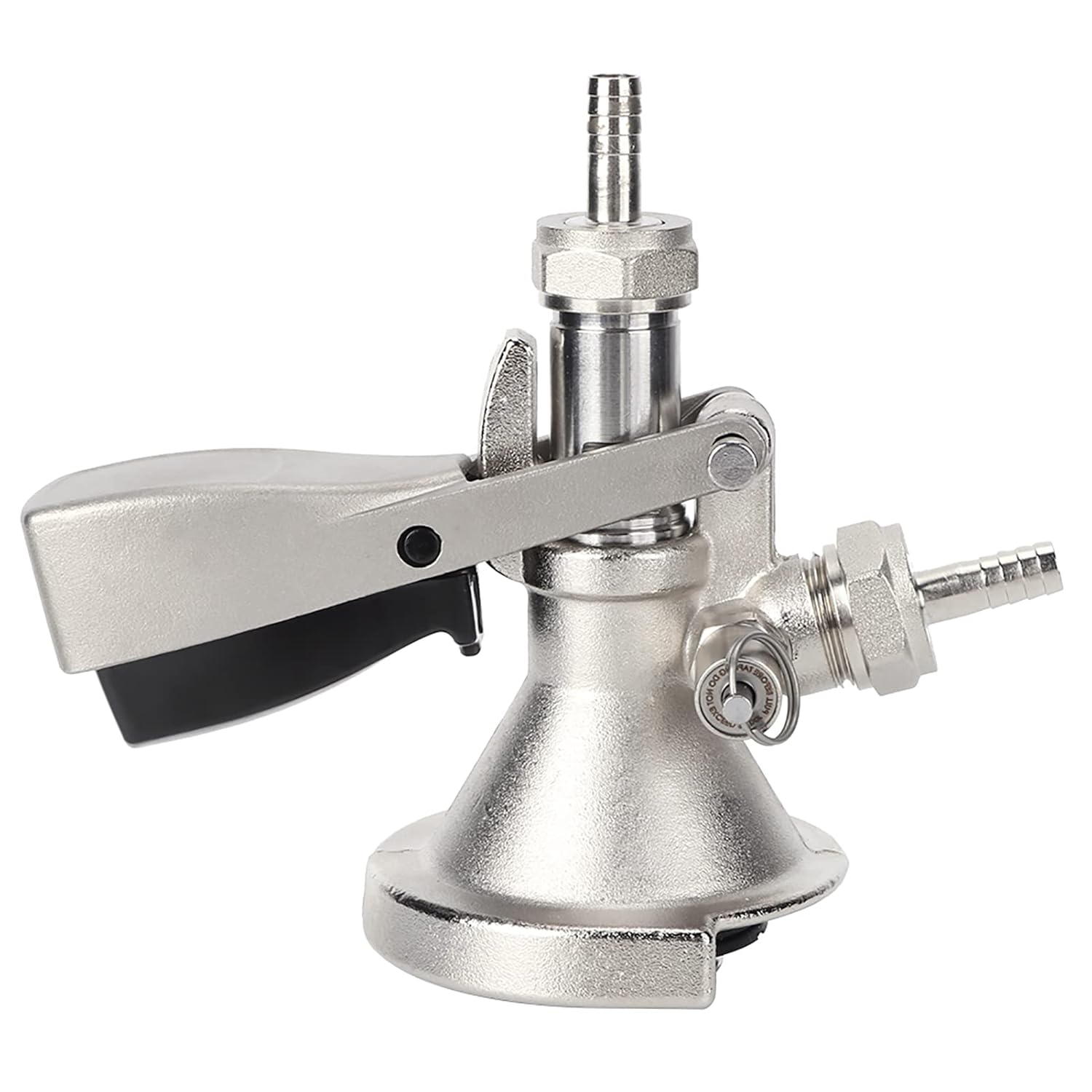 Keg Coupler, Long Service Life Simple Operation Keg Connector Wide