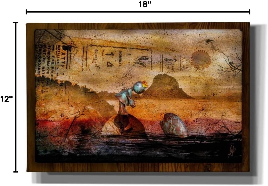 Cortesi Home 'Once Upon A Time' by Mario Sanchez Nevado, Canvas Wall Art, 18"x12"