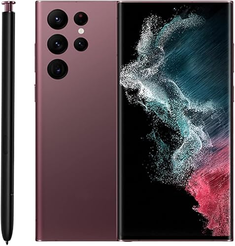 Galaxy S22 Ultra S - Bolígrafo de repuesto para Samsung Galaxy S22 Ultra Stylus Pen (sin Bluetooth) (borgoña)