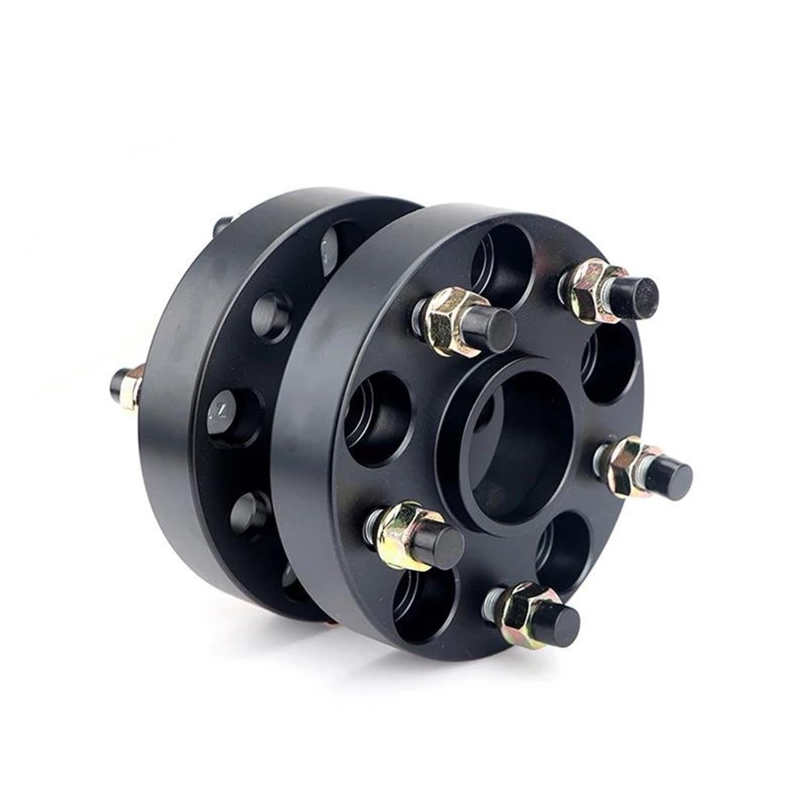 Adaptador De Espaciador Rueda 5 Pernos Para Jeep Para Compass Para Patriot M12xP1.5 15/20/25/30/35/40/60/70 Mm PCD 5x114.3 CB 67.1 Mm 2 Unidades(2PCS 20mm Black)