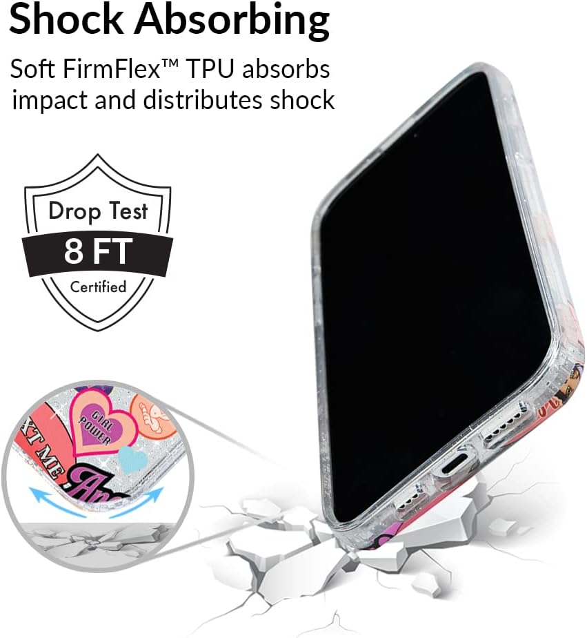 VELVET CAVIAR for iPhone 14 Pro Max Case - 10ft Drop Tested - Bratz Clear Glitter
