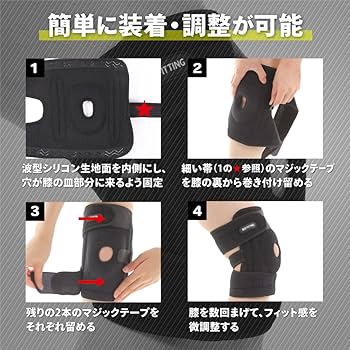 サポーター膝　固定用 楽天市場】膝サポーター 登山用 サポーター 膝 ひざ用 オープン