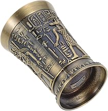 Luxshiny Copo De Vinho Estilo Egípcio Decorações De Casamento Mini Copos De Vinho Copos De Coquetel Vintage Copo De Uísque Vintage Copo De Vinho De Metal Copos De Metal Copos De Vinho Copo