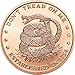 Don't Tread on Me/Eternal Vigilance 1 oz .999 Copper Round by Private Mint