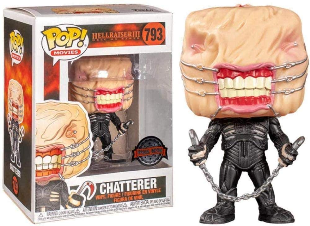 Pop Hellraiser Chatterer Movie Series # 793 Vinyl Action Figure Dolls Toys Cool Model Figuras Toy Collections