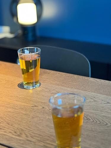 Miniatura 8 de LEVKO Juego de 6 vasos altos de 355 cc de agua jugo cócteles vino cerveza y whisky vasos de vidrio altos vasos de agua vasos de cóctel fabricados en