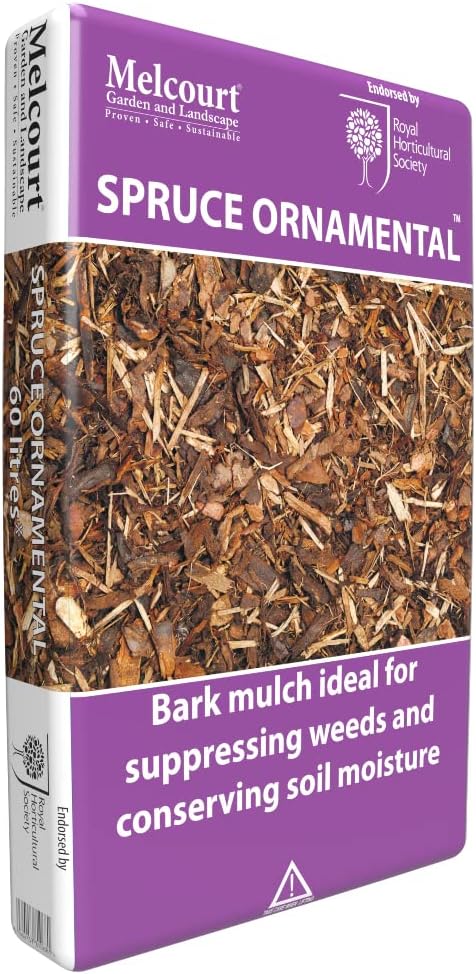 Spruce Landscaping Ornamental Bark Mulch 60L