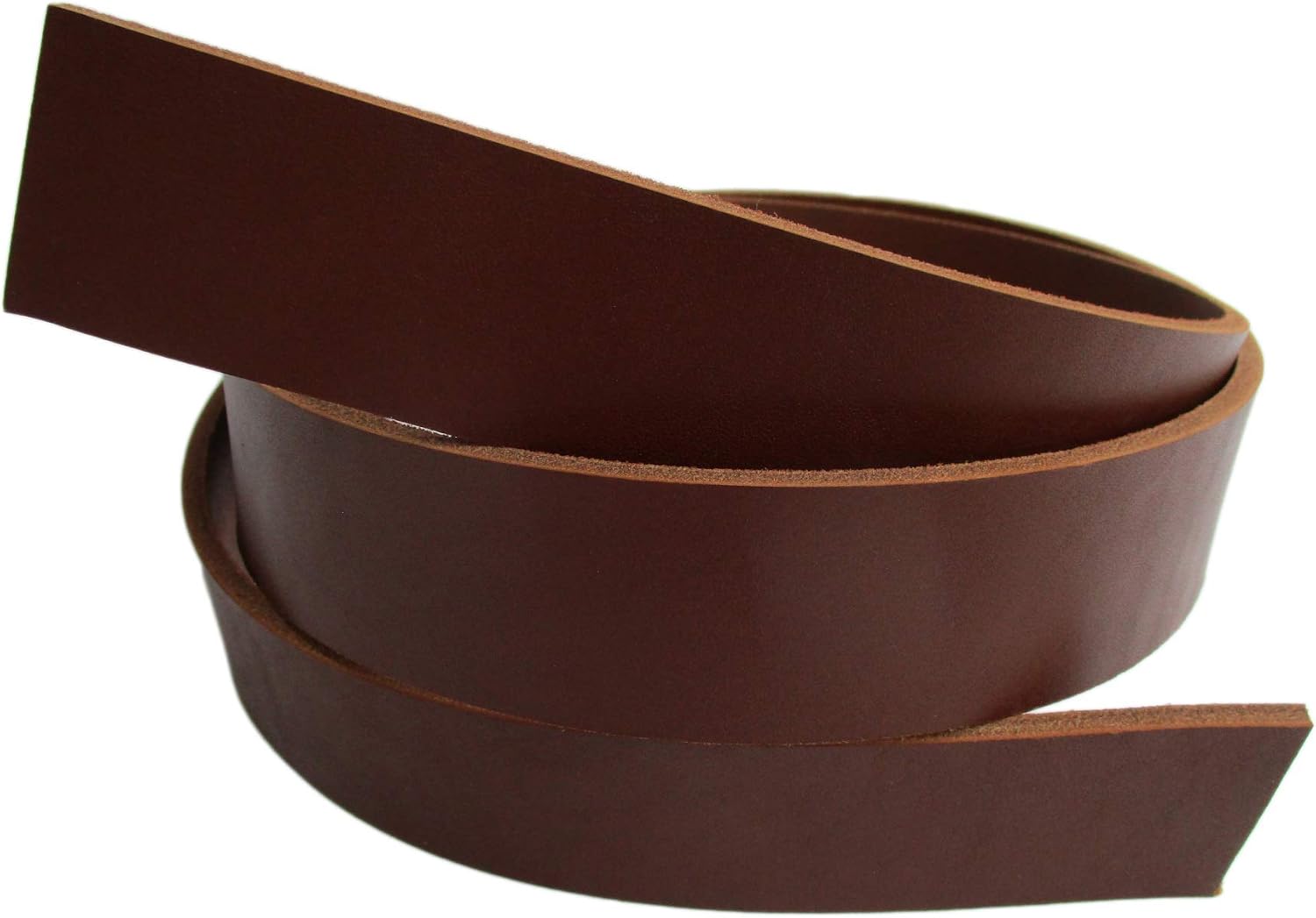 Genuine Leather Strap, Leather Strip, Leather Band, Natural Leather Belt Blank. 9-10 oz 51-55"