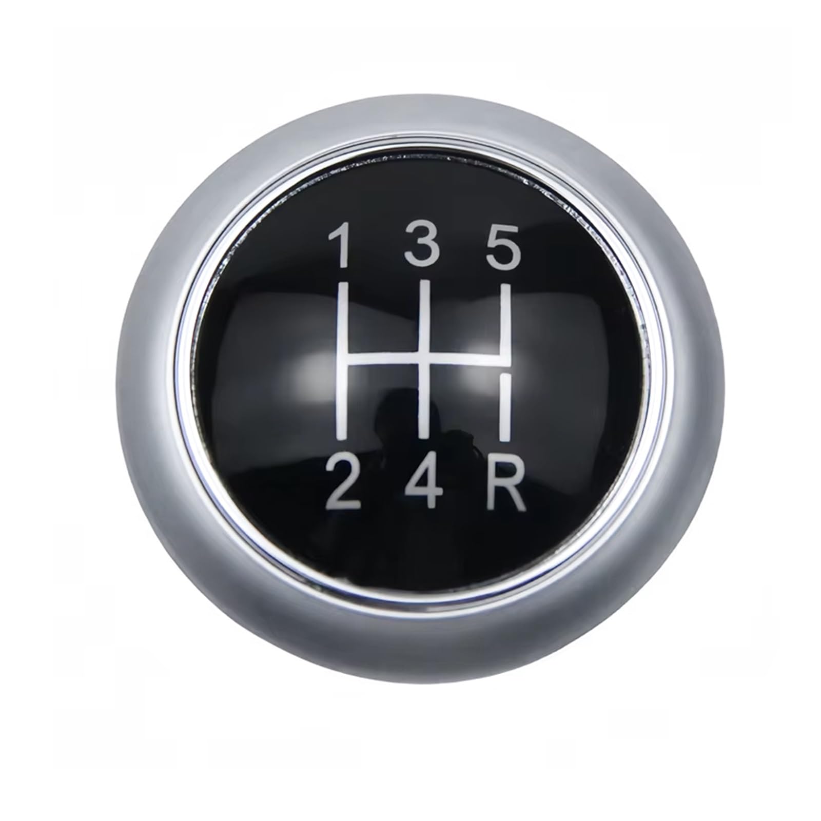 Glblpexelr Silver 12345R Upgrade Gear Shift Knob For A4 B6 B7 B8 For A6 S4 8K For A5 8T For Q5