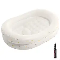 Banheira Inflável Infantil para Bebê Estrelas com Bomba Manual Intex 48523