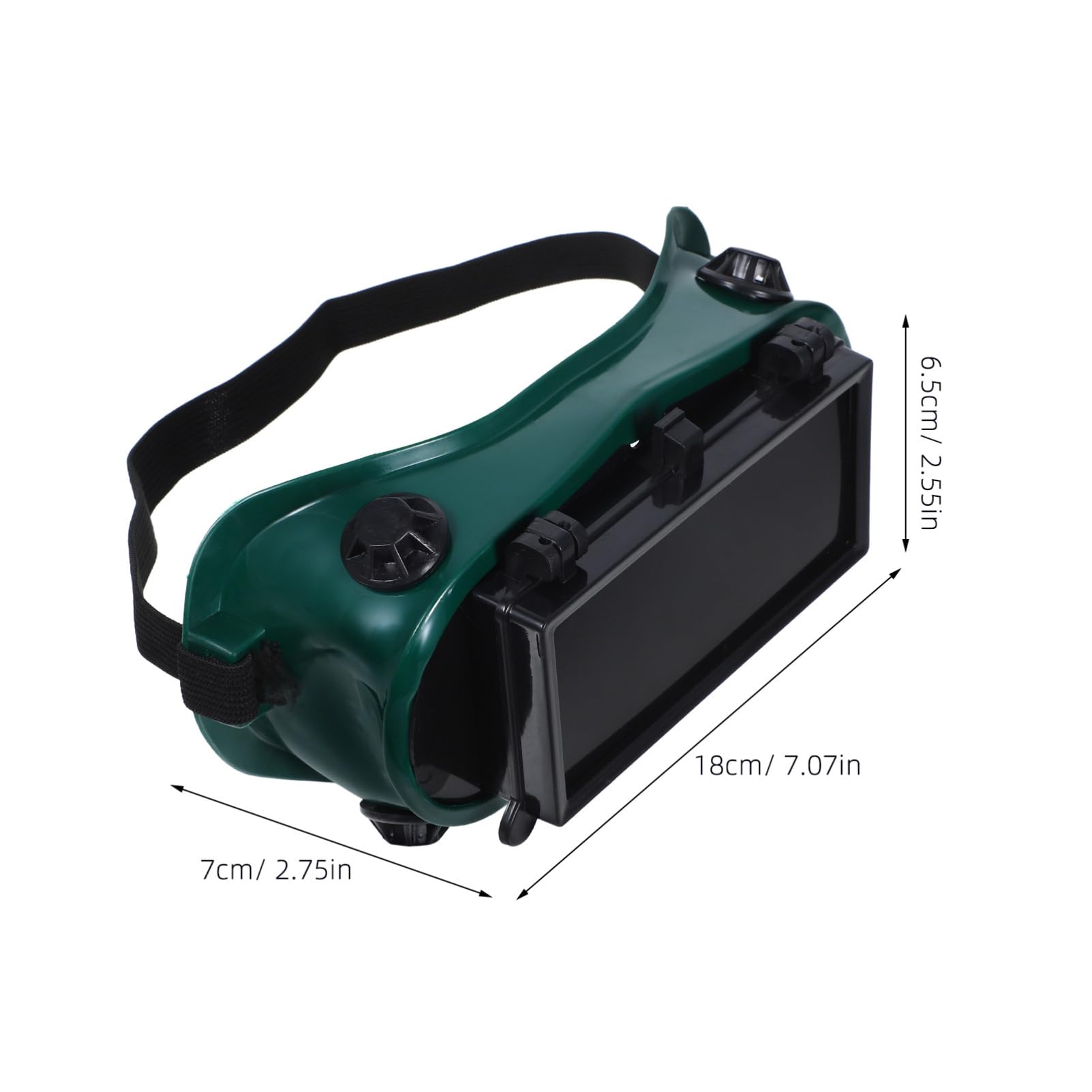 ARTIBETTER Welding Goggle -up Protective Glasses for Welders Splash Eye Comfortable Vent Design Dual Lens for Enhanced Safety