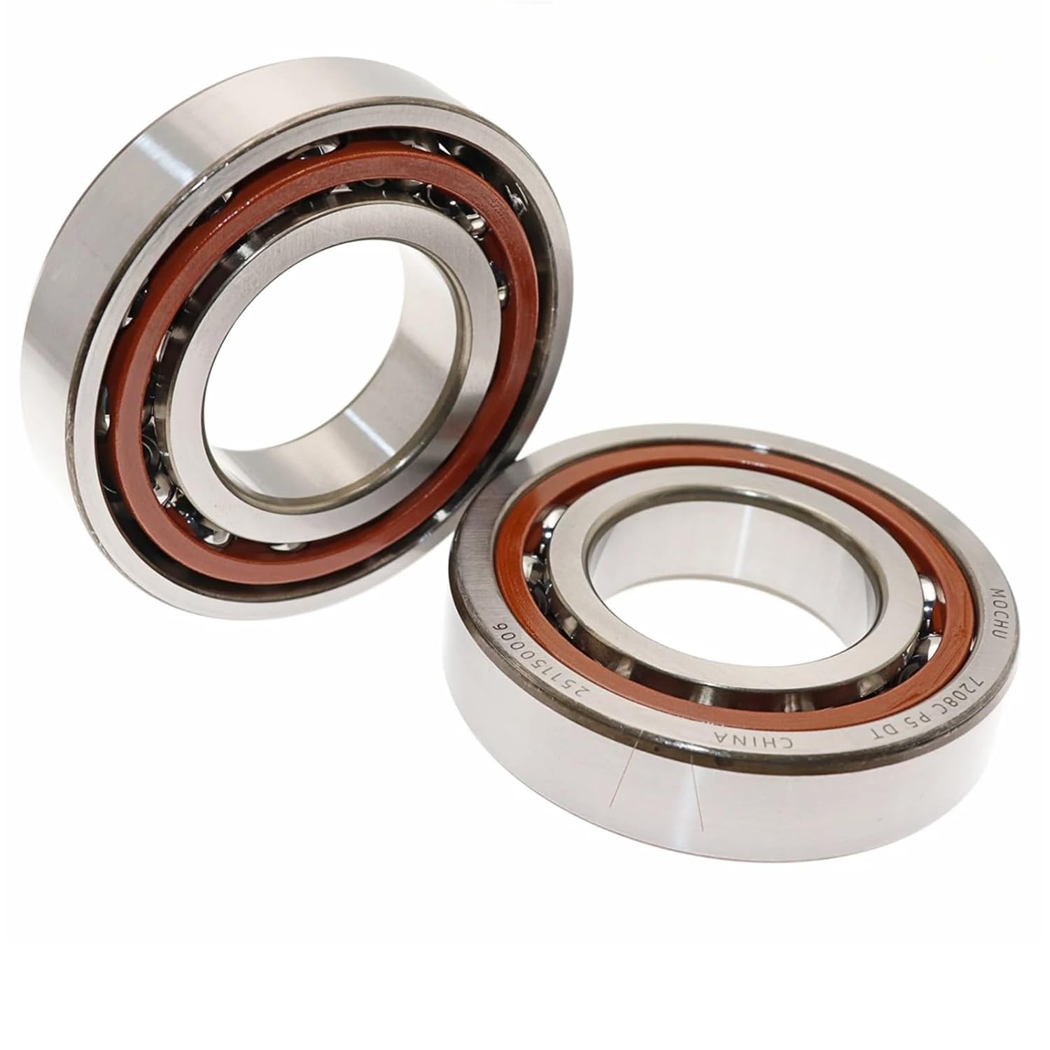 1pair 7208C-P5 DB DT DF 7208C-P4 40x80x18 Bearing(7208CP4 DT)