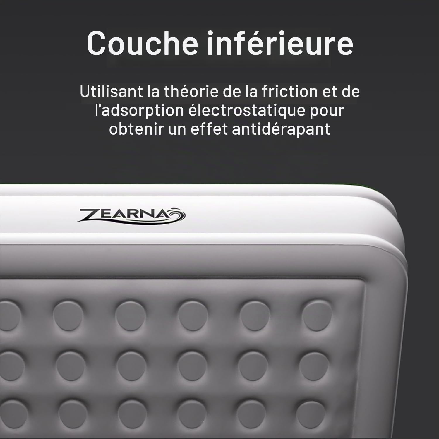 Zearna Matelas Gonflable 2 Personnes (203x152x40 cm) – Pompe Électrique Intégrée, Gonflage Rapide en 3 Min | Lit d'Appoint Confortable pour Maison, Camping et Invités | Sac de Rangement Inclus