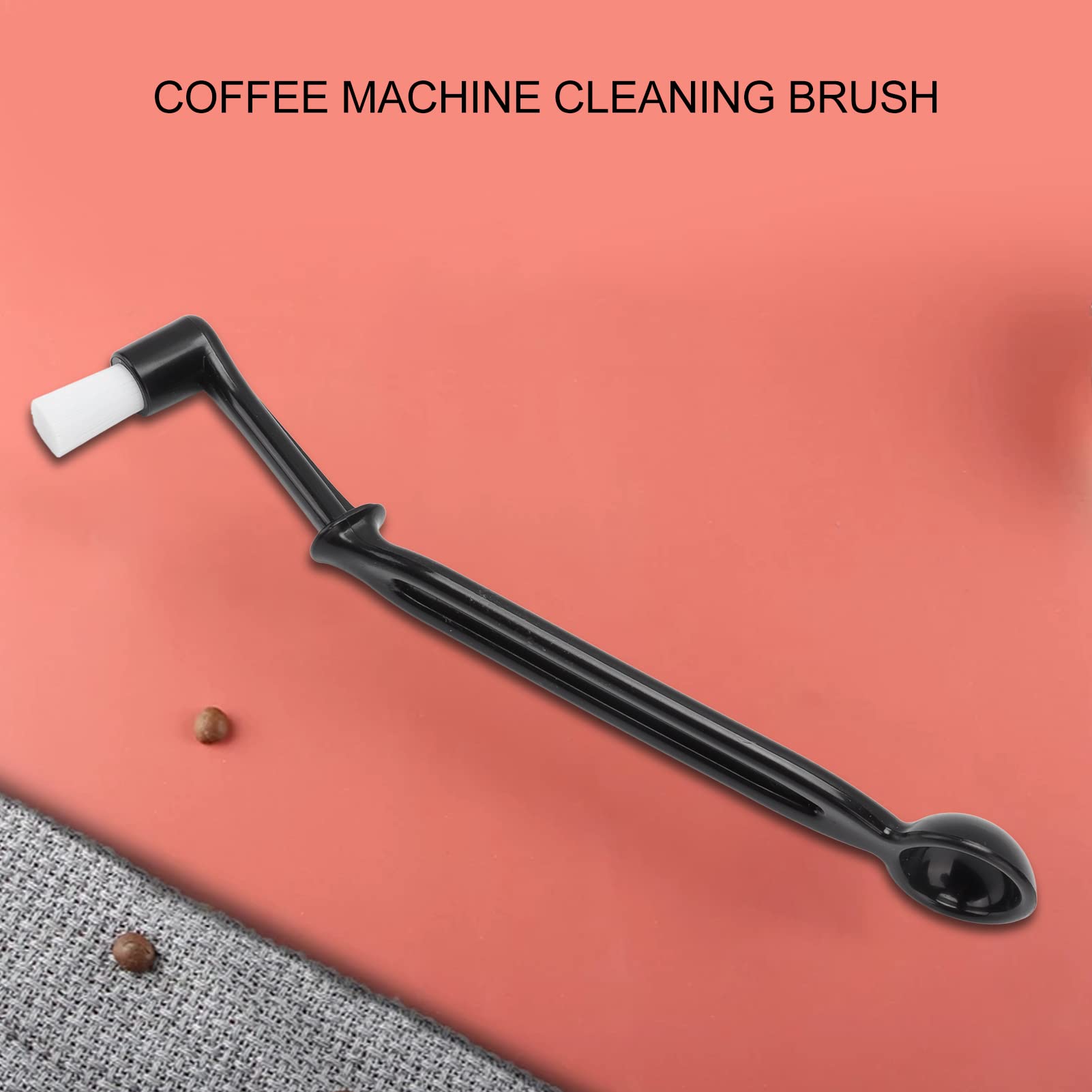 Spazzola Per Pulire Testina Macchina Da Caffè - Con Cucchiaio Antiscottatura E Deflettore Acqua, Resistente Al Calore - Foto 8