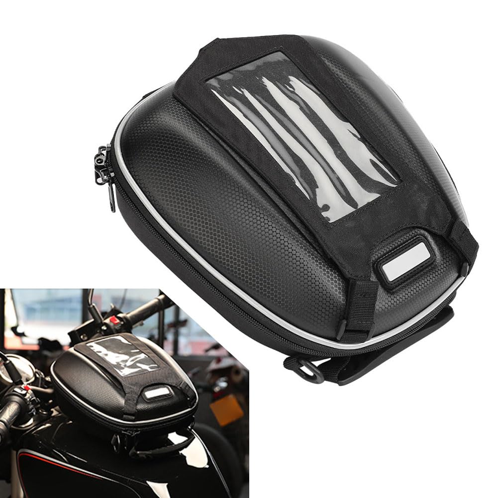 Cnfang4 Oil Fuel Tank Bag Luggage Storage Toolbag PU and Steel for Harley X350 2023 1 Set