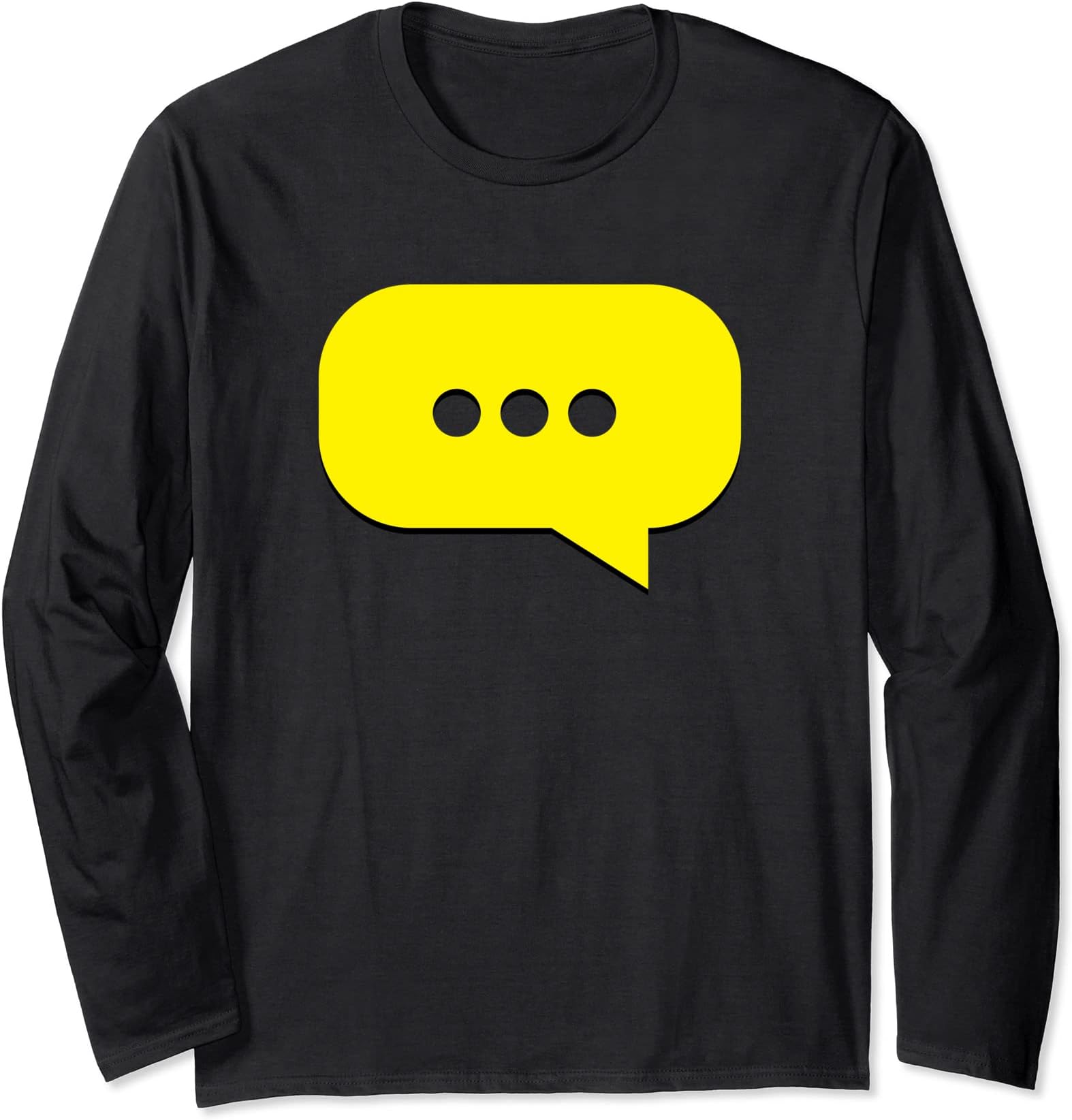Typing Message Icon For Phone Obsessed Teens Long Sleeve T-Shirt