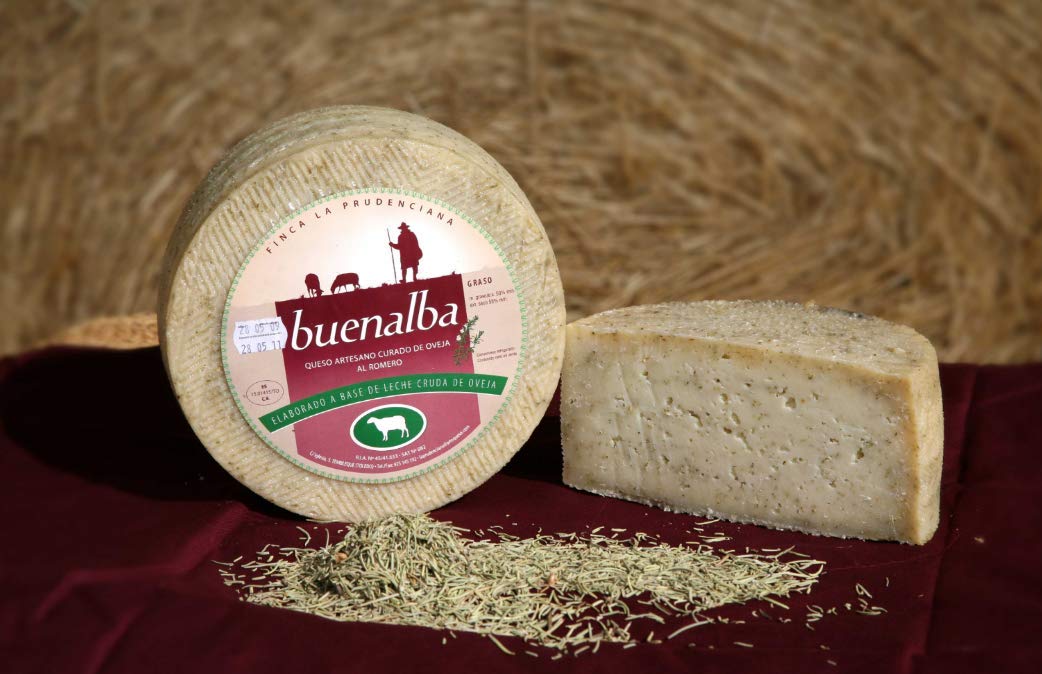 Queso al Romero de Oveja Artesano al Romero - Producción Artesana - Pieza 3,2 Kg aprox