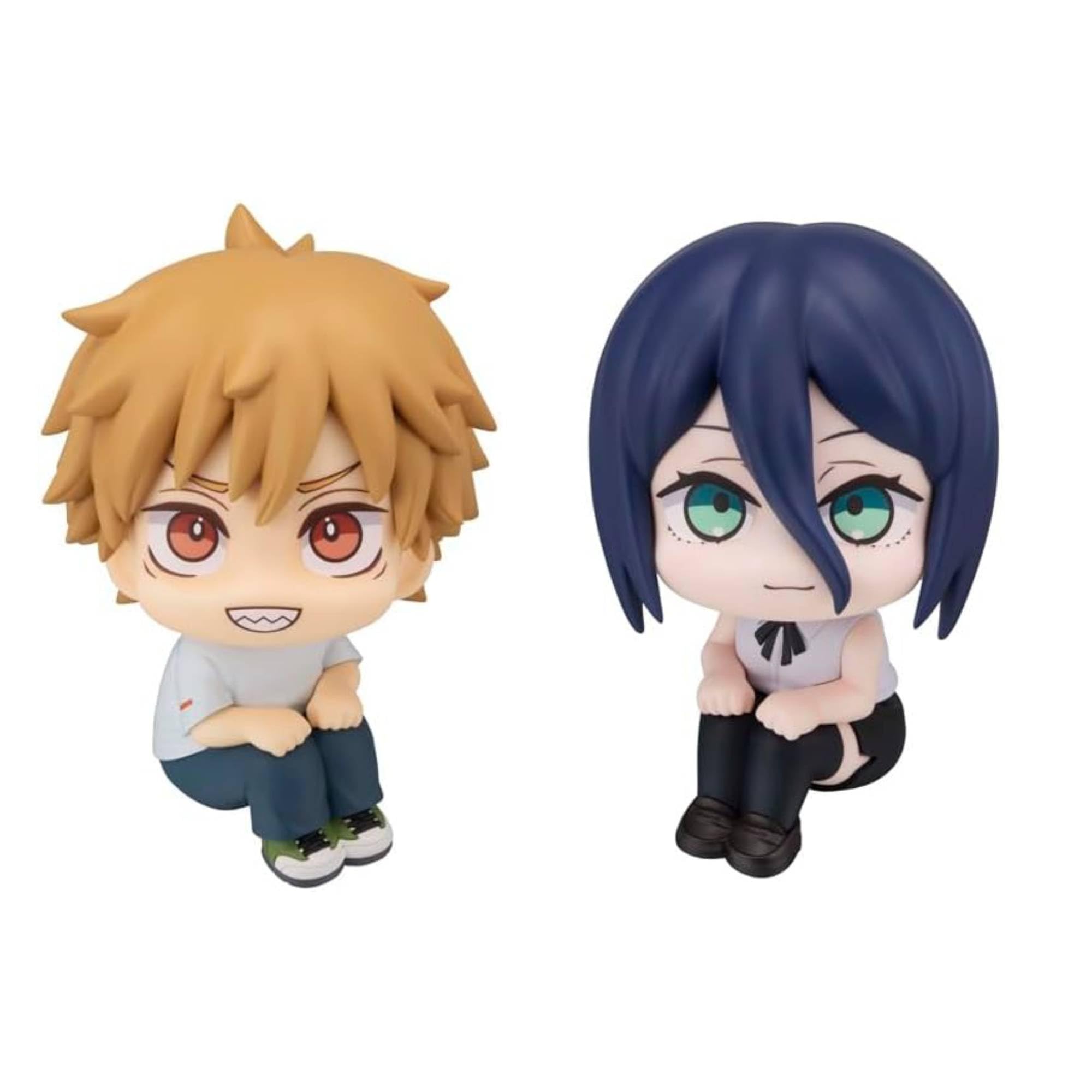 Chainsaw Man - Denji (Casual Clothes Ver.) & Reze Set (with Gift) Lookup Figure