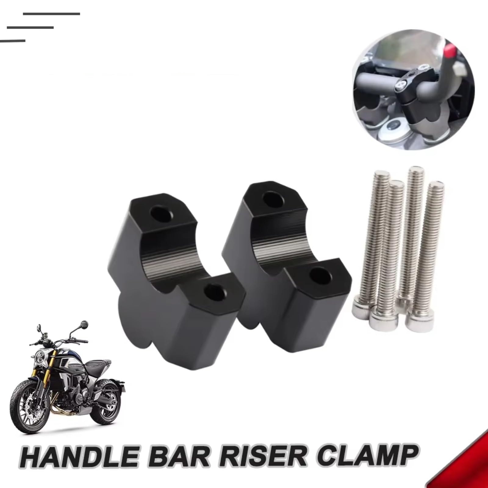 Supporto rialzo manubrio Compatibile Con CFMOTO Per CLX700