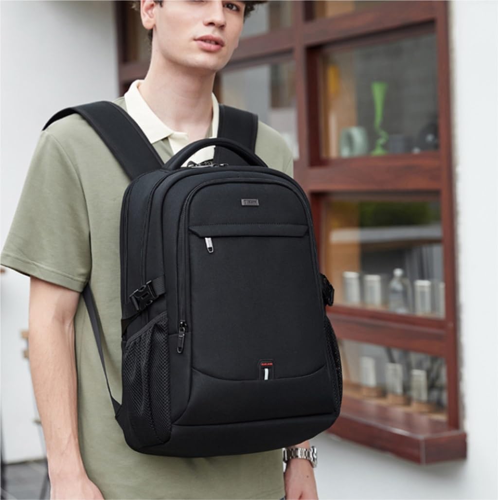 Torba Na Laptopa Plecak na laptopa dla kobiet Praca College Travel Business Plecaki na laptopa z portem USB Sac Ordinateur Portable(A)
