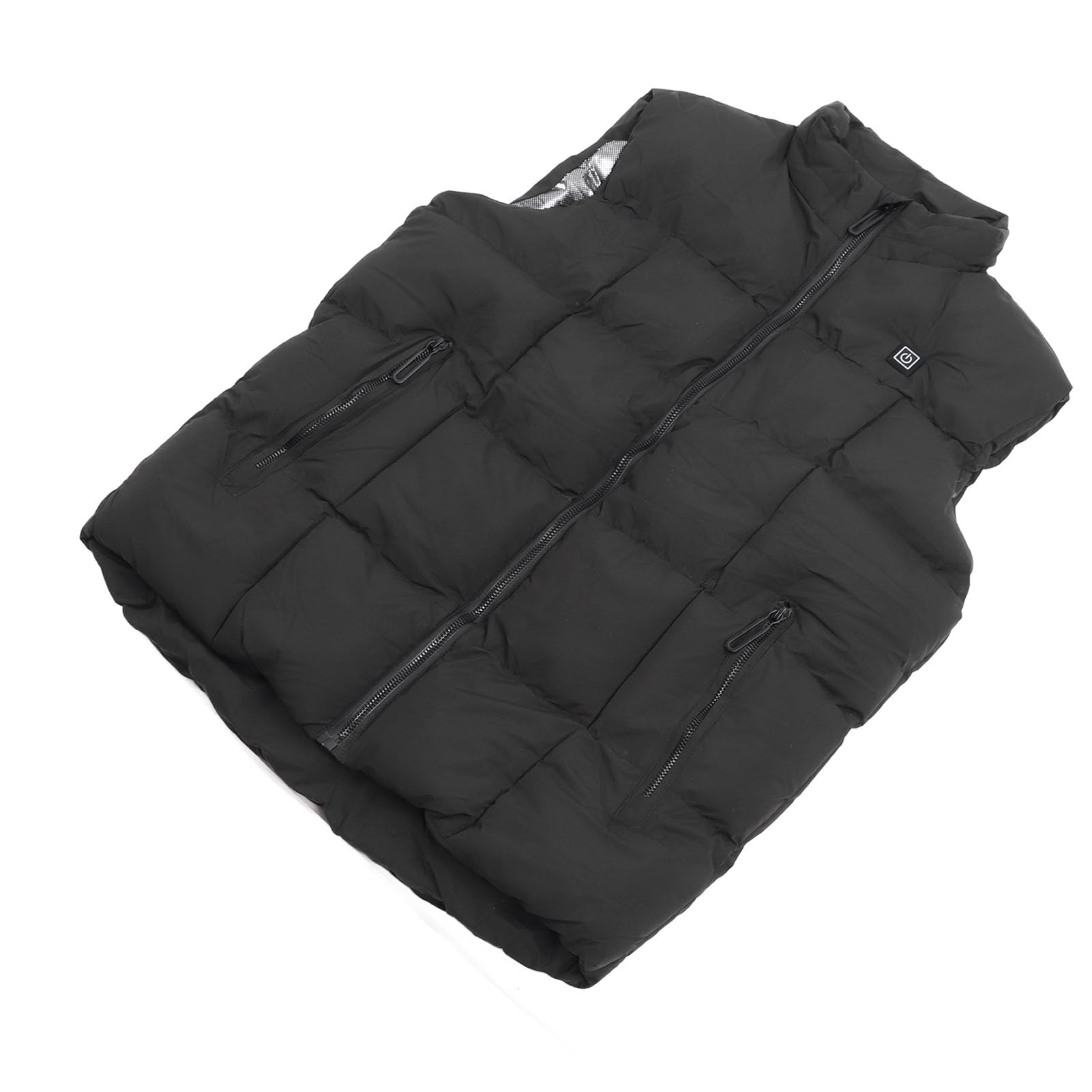 Gilet riscaldato da uomo da donna con ricarica USB Riscaldamento leggero a 9 zone a controllo singolo invernale all'aperto poliestere