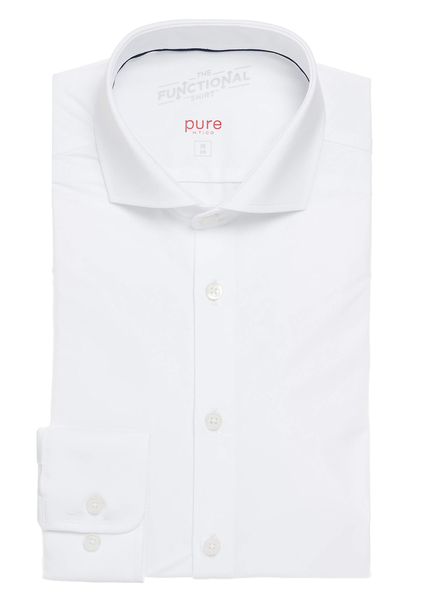 Pure h. Tico Herren 4030-21750 Pure- Functional Hemd Langarm Hemd