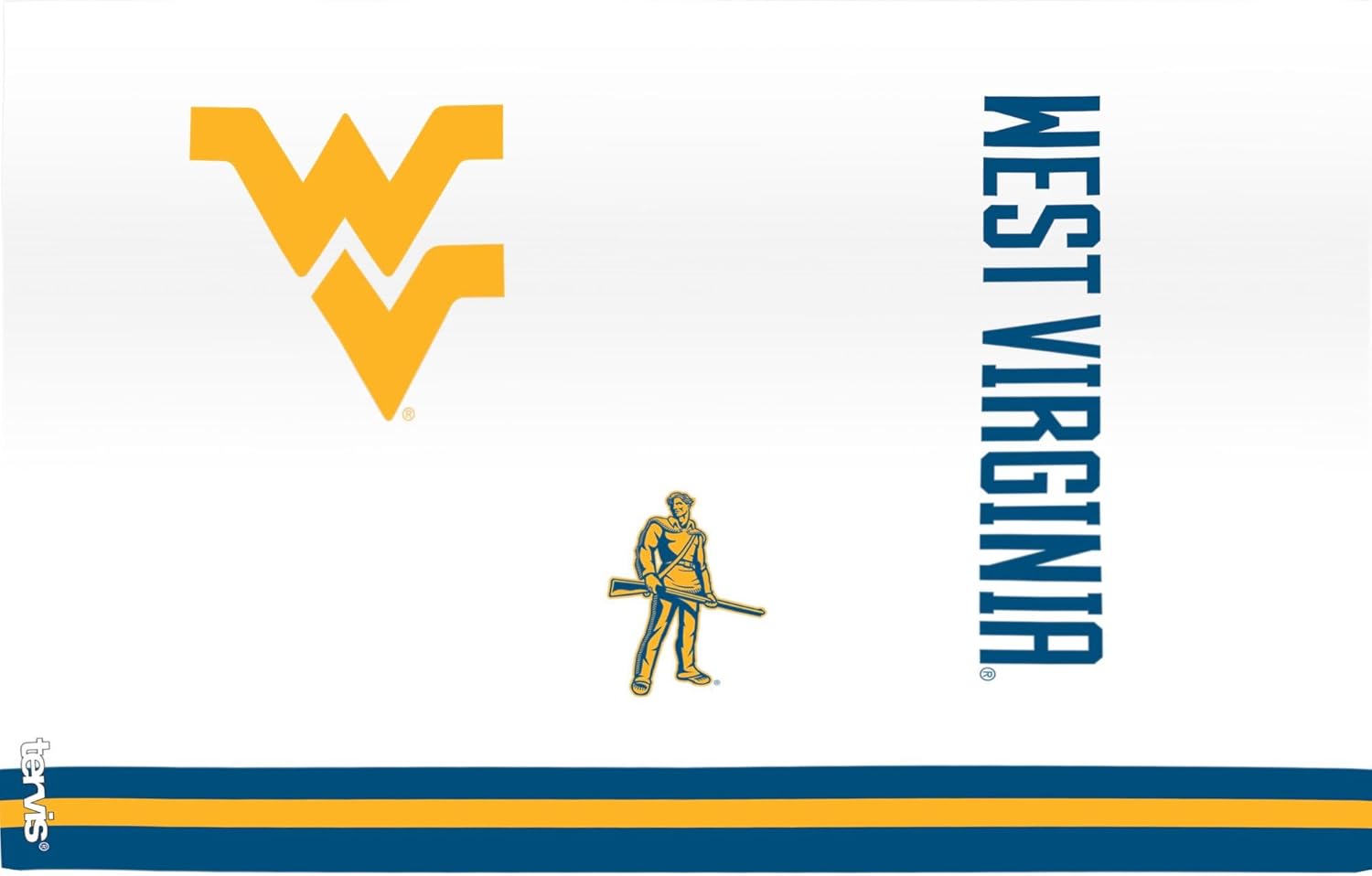 Tervis West Virginia Mountaineers - Assorted Made in USA Double Walled Insulated Tumbler Travel Cup Keeps Drinks Cold & Hot, 16oz 4pk, Classic - Image 3